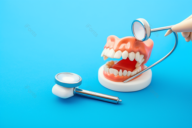 蓝色牙齿模型医生医学健康医疗设备医疗设备,高清,摄影图,摄影图片,图片大全,摄影图免费下载